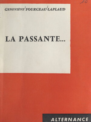 cover image of La passante...
